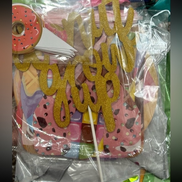 Donut Grow Up Birthday Decor Set - Picture 3 of 4